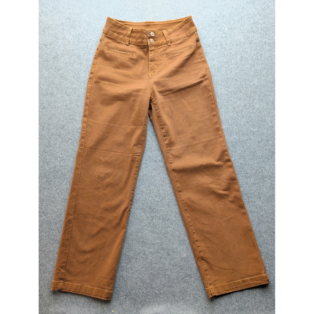Sidefeel Women's Rust Denim Jeans Straight Size 10